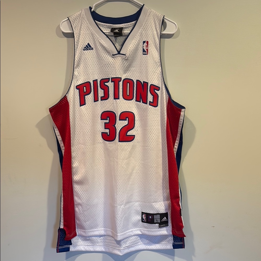 Autographed Detroit Pistons Richard RIP Hamilton #32 Adidas NBA Jersey NWT